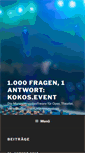 Mobile Screenshot of kokos-event.de
